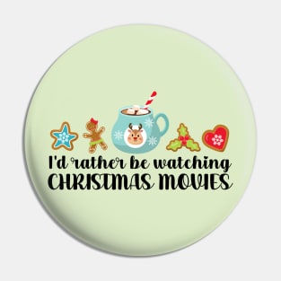 Cute Christmas Movie Fan Pin