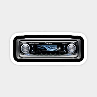 Retro Stereo Pioneer Magnet