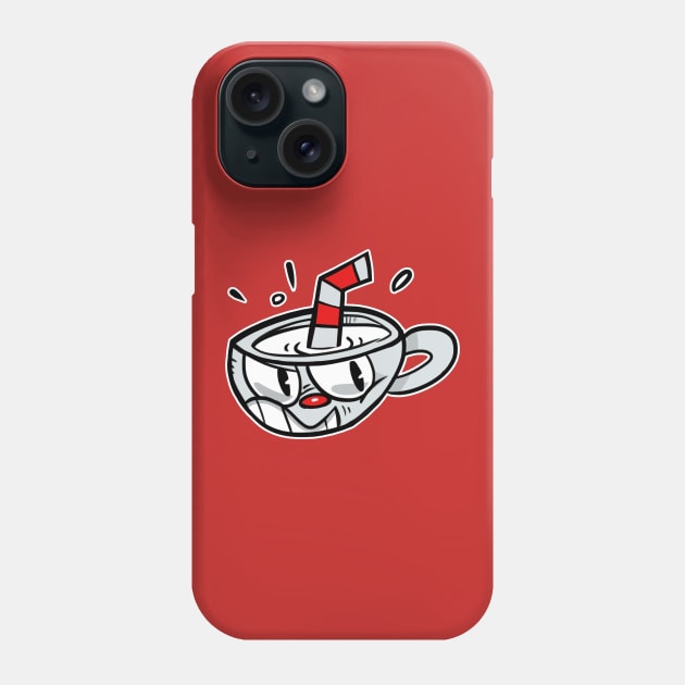 cup-head Phone Case by jamesweinreb