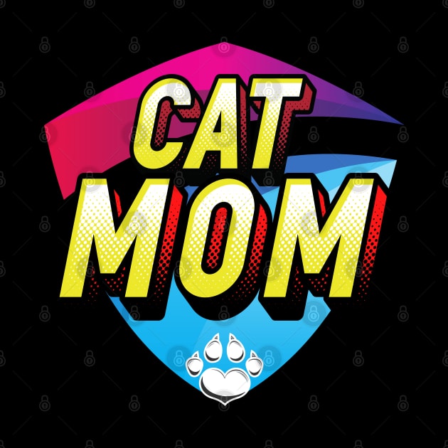 Cat Mom Cat Mother Best Cat Mom Ever by Barts Arts