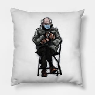 Feel The Bern at -45 Pillow