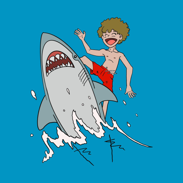 Jump the Shark by RobKingIllustration