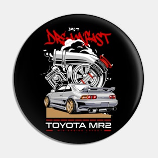 DreamFast MR2 Pin