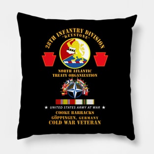 28th Inf Div, NATO - Goppingen, Germany w COLD SVC X 300 Pillow