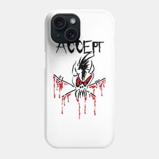 headbang accept Phone Case