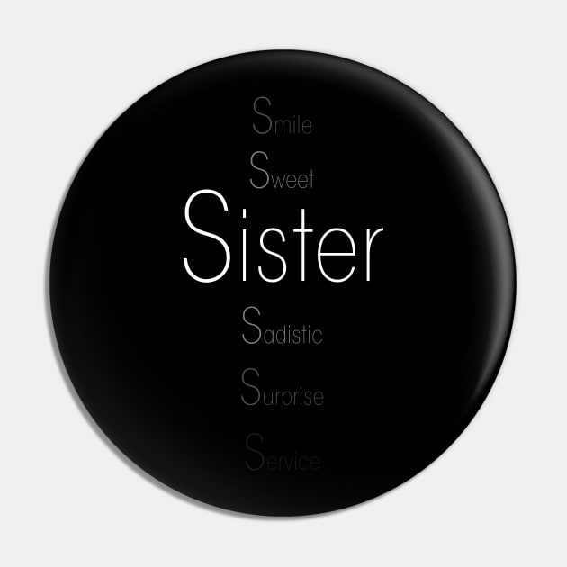 BlendS - Sister Pin by Dapper Draws