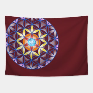 Flower of Life  V2 Tapestry