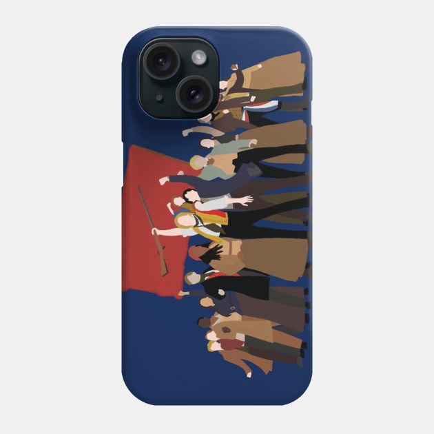 Les Mis: One Day More Phone Case by byebyesally