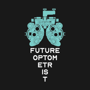 Optmometrist Eye Doctor Vintade Art For Optician T-Shirt