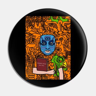 Intense Emotion: A Masterpiece Portrait Pin