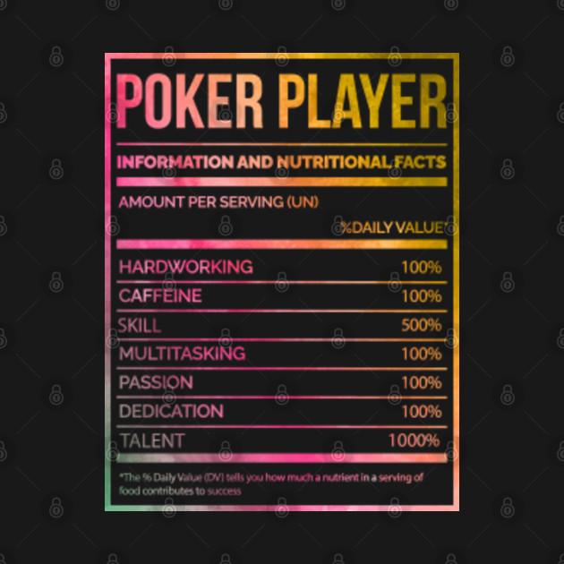 Discover Poker Player - Poker Player - T-Shirt