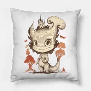 Mystical fantasy character. Pillow