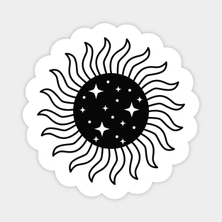 Sun andStars Magnet