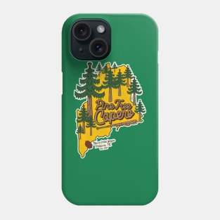 Defunct Portland Pine Tree Capers Baseball Team Phone Case