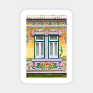 Arte Nova. azulejaria. portuguese tiles Magnet