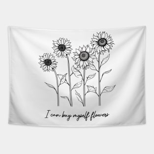 I can buy myself flowers Tapestry