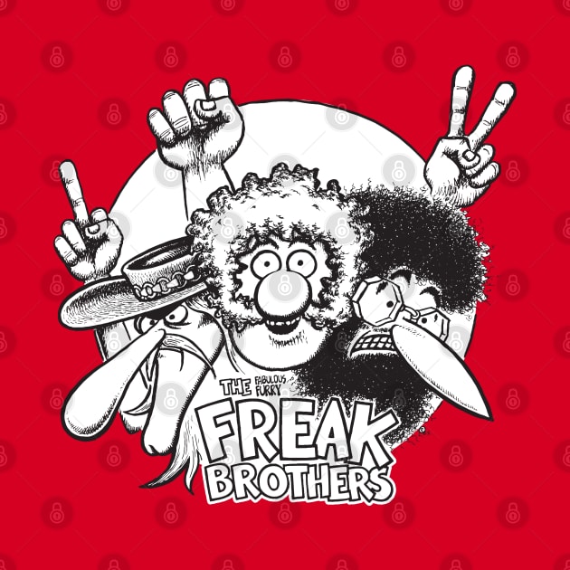 The Freak Brothers by Chewbaccadoll