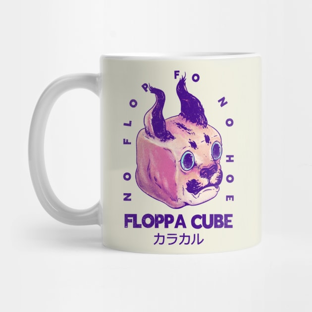 Floppa Cube - Floppa Cube Flop Flop Happy Floppa Friday | Racist War Crime  Fun | Original Art