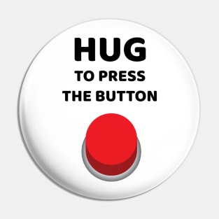 Hug Button Pin