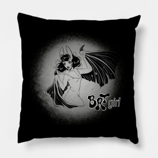 BRT girl Halloween edition babe Pillow