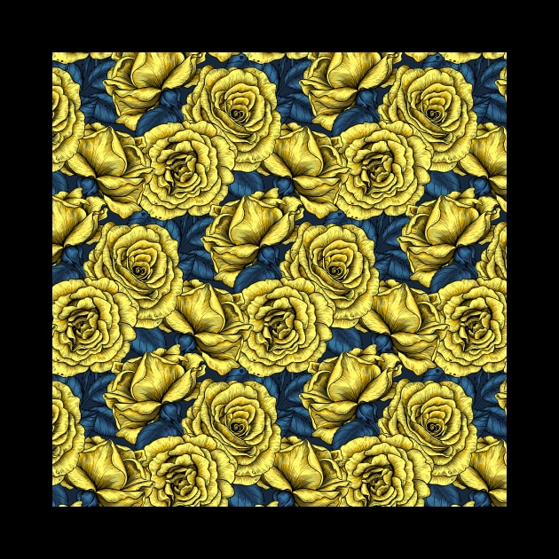 Yellow roses by katerinamk