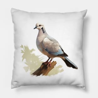 Collared Dove Pillow