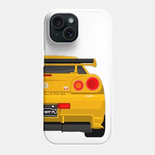 GTR R34 GOLD Phone Case