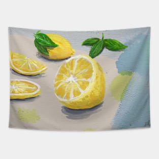 Lemon Slices - Painting Tapestry