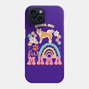 Shiba Inu Fur Mama, Shiba Inu For Dog Mom, Dog Mother, Dog Mama And Dog Owners Phone Case