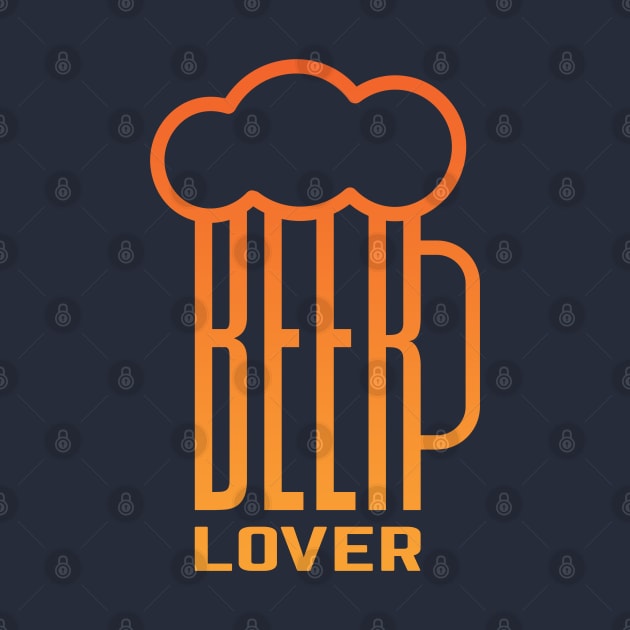 Beer Lover Mug Design by byfab