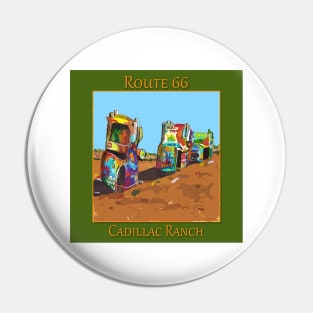 Cadillac Ranch, Route 66 Pin