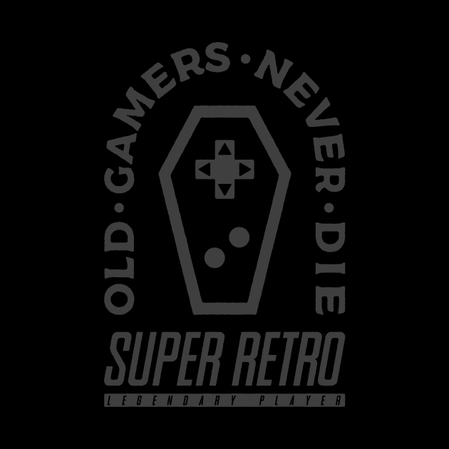 Old Gamers Never Die by demonigote