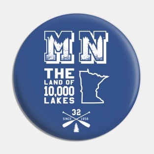 Minnesota MN Land of 10,000 Lakes Pin