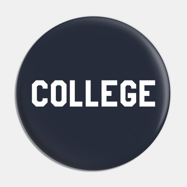 Animal House - College Pin by Pablo_jkson