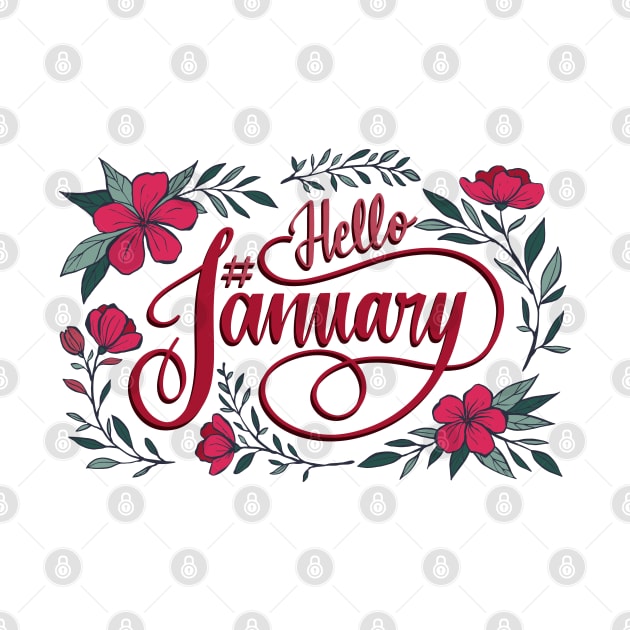 Hello January by Mako Design 