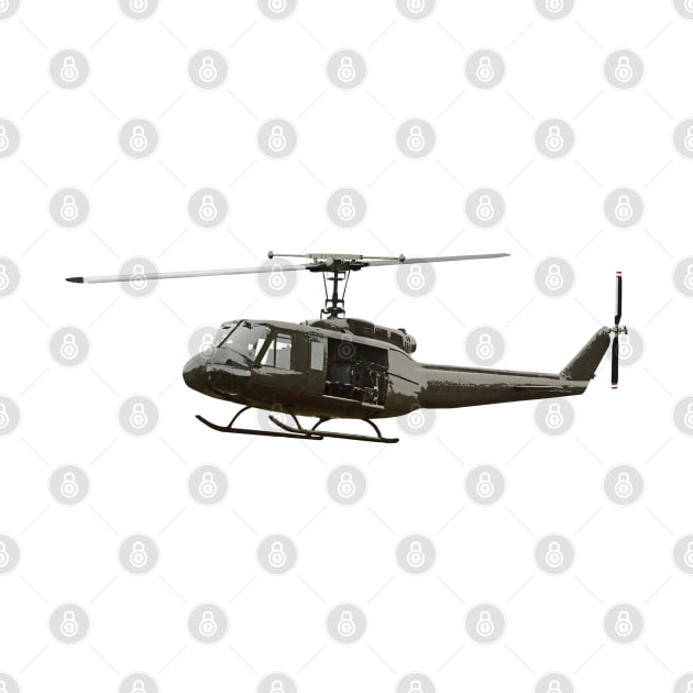 UH-1 Huey Helicopter by Dirty Custard Designs 