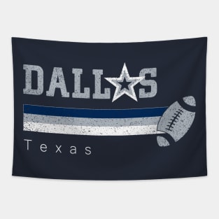 Vintage Dallas Football Retro Texas At Sunday Gameday Tapestry