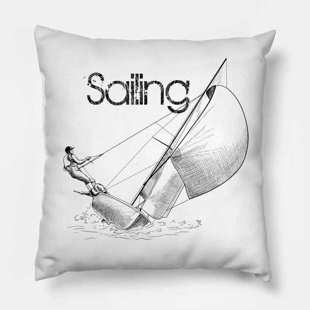 Sailing Pillow by sibosssr