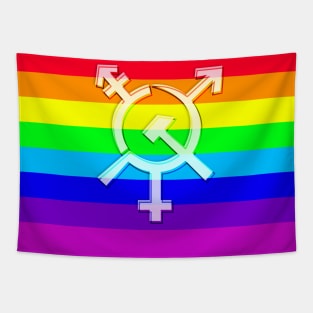 Gay Communist Pride Tapestry