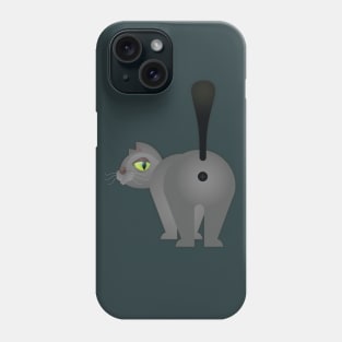 Punctuation Kitty is Happy To See You Phone Case