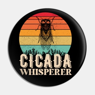 Cicada Whisperer 2024 Pin