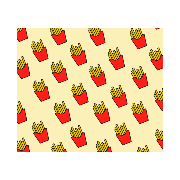 Crazy Fries Pattern by timegraf