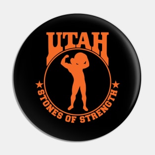 Utah Stones of Strength Pin