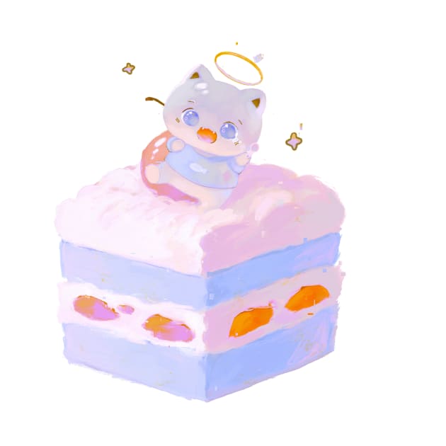 Kitty Cake by happyyu