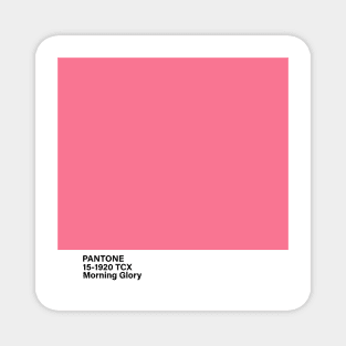 PANTONE 15-1920 TCX Morning Glory, pink Magnet