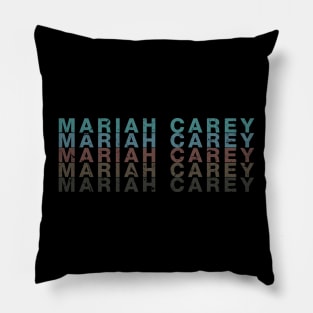 Mariah The Quotes Name Flowers Styles Christmas 70s 80s 90s Pillow