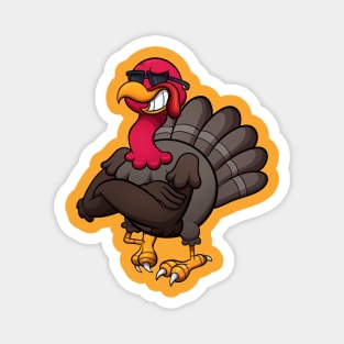 Cool Turkey Magnet