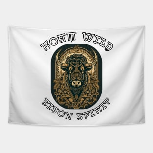 Roam Wild: Bison Spirit Tapestry