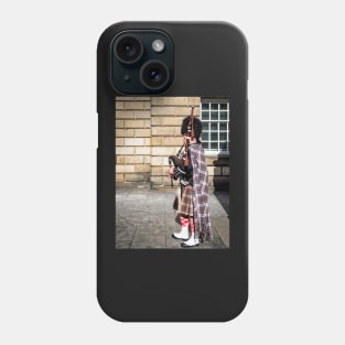 Bagpipe Player Phone Case