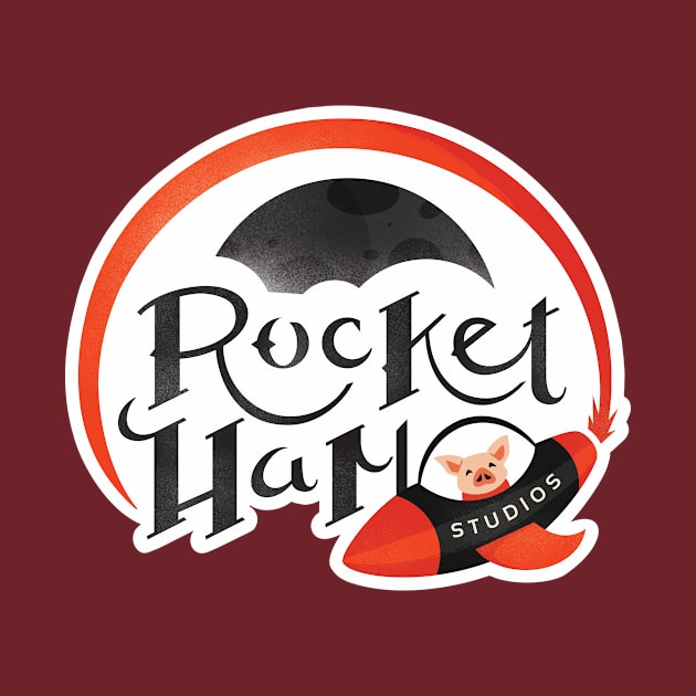 Rocket Ham Circle Logo by RocketHamStudios